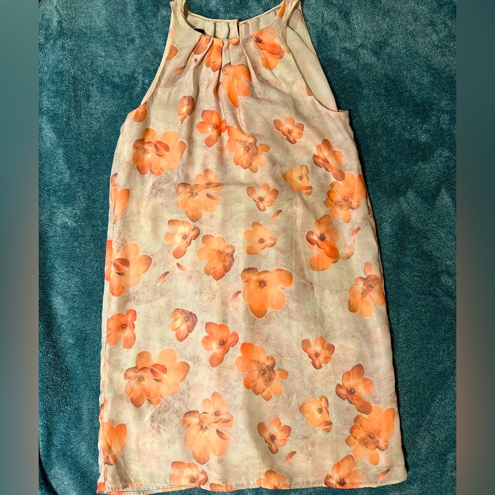 MNG Floral Mini Dress